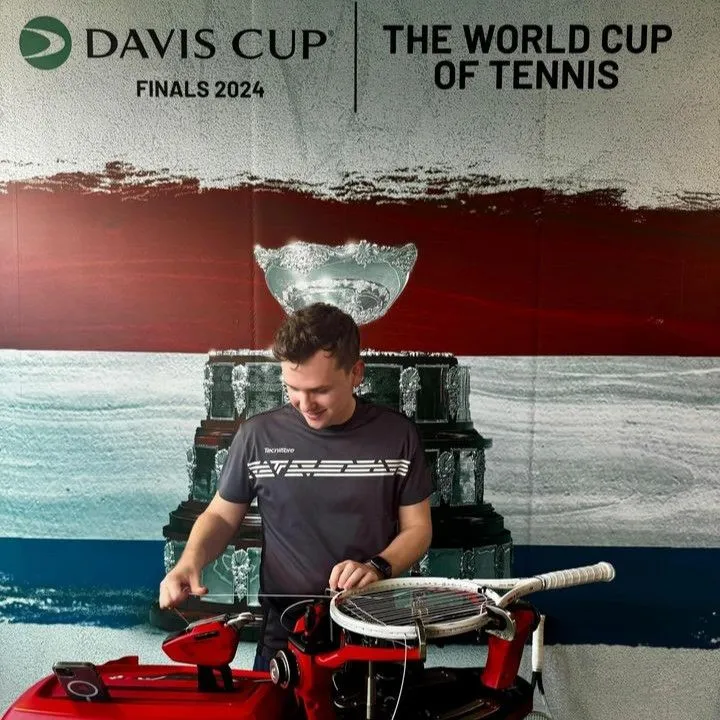 steve pilmeyer bij davis cup 2024