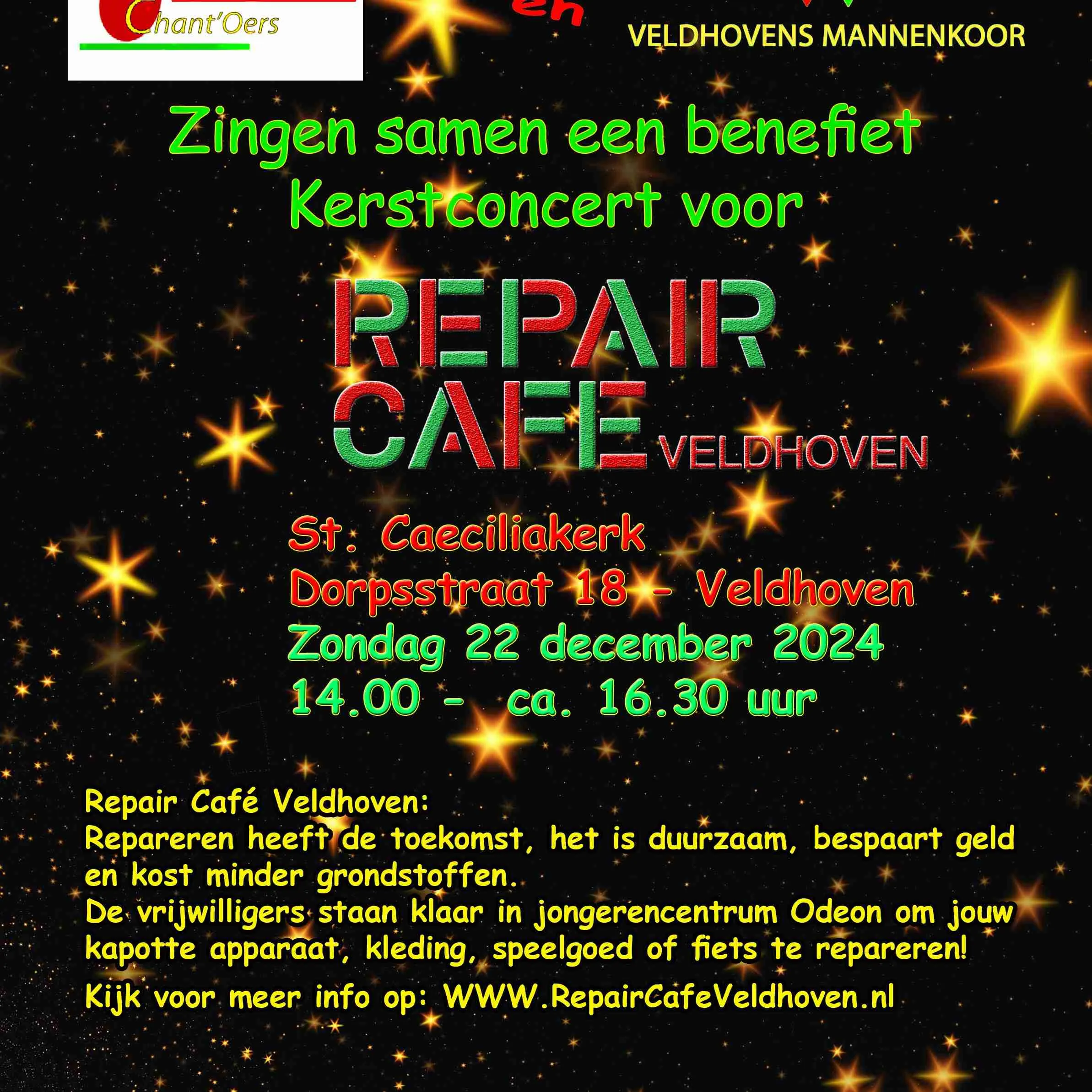 kerst benefiet 2024 chantoers repair cafe