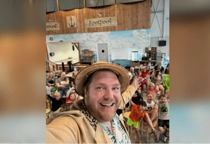 mike in citycentrum