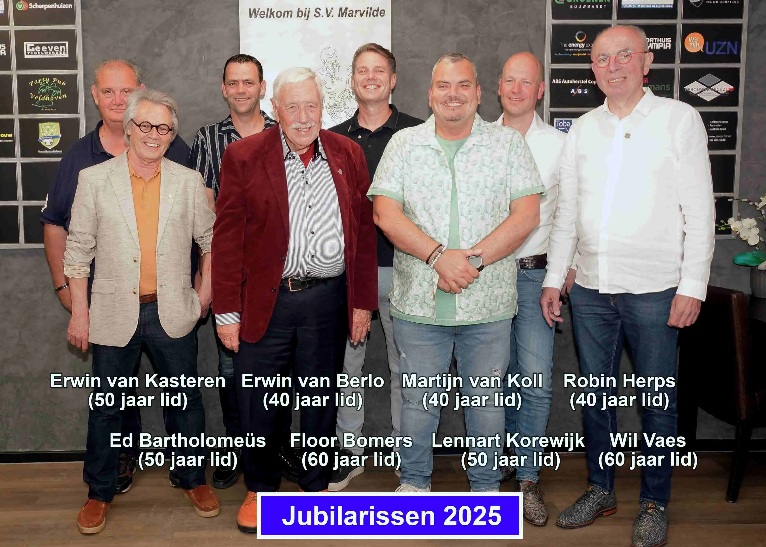 marvilde jubilarissen