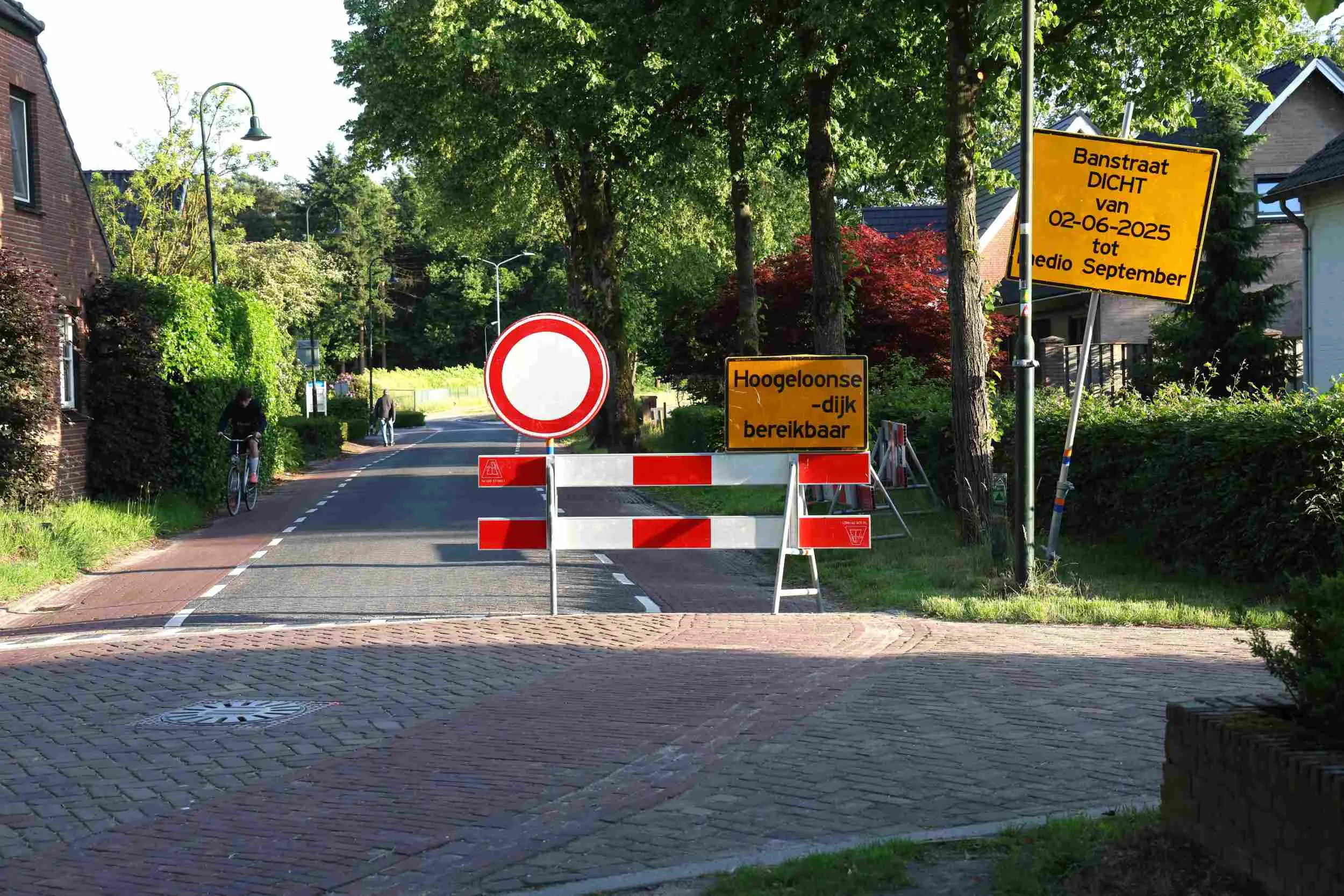 banstraat dicht 2025