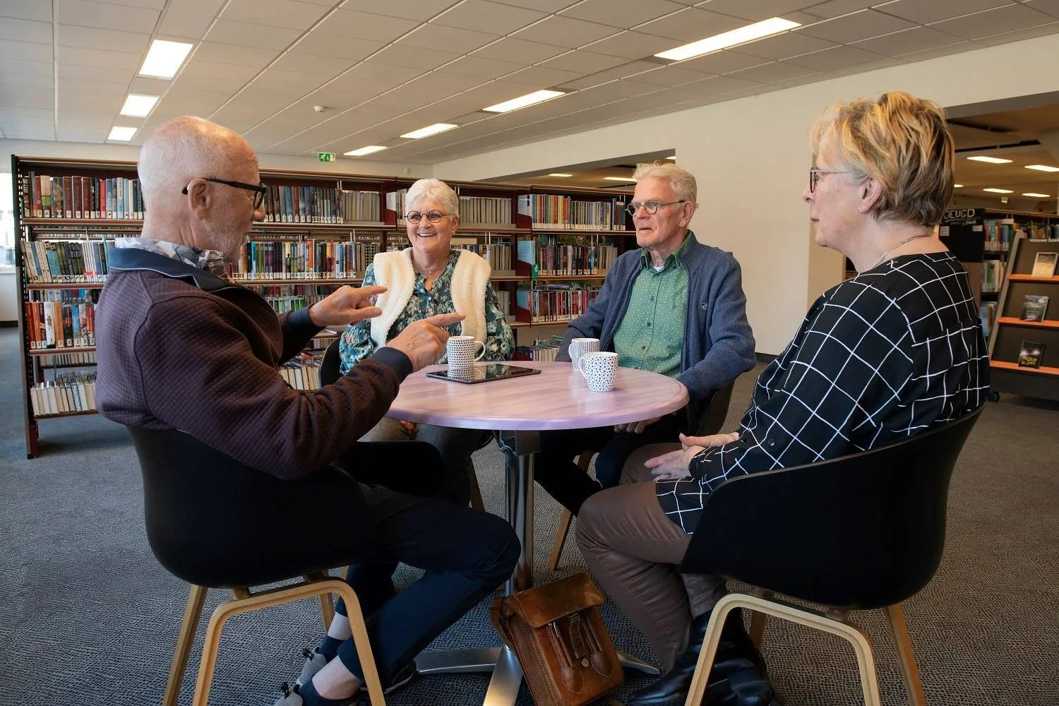 parkinson cafe foto willem binnendijk