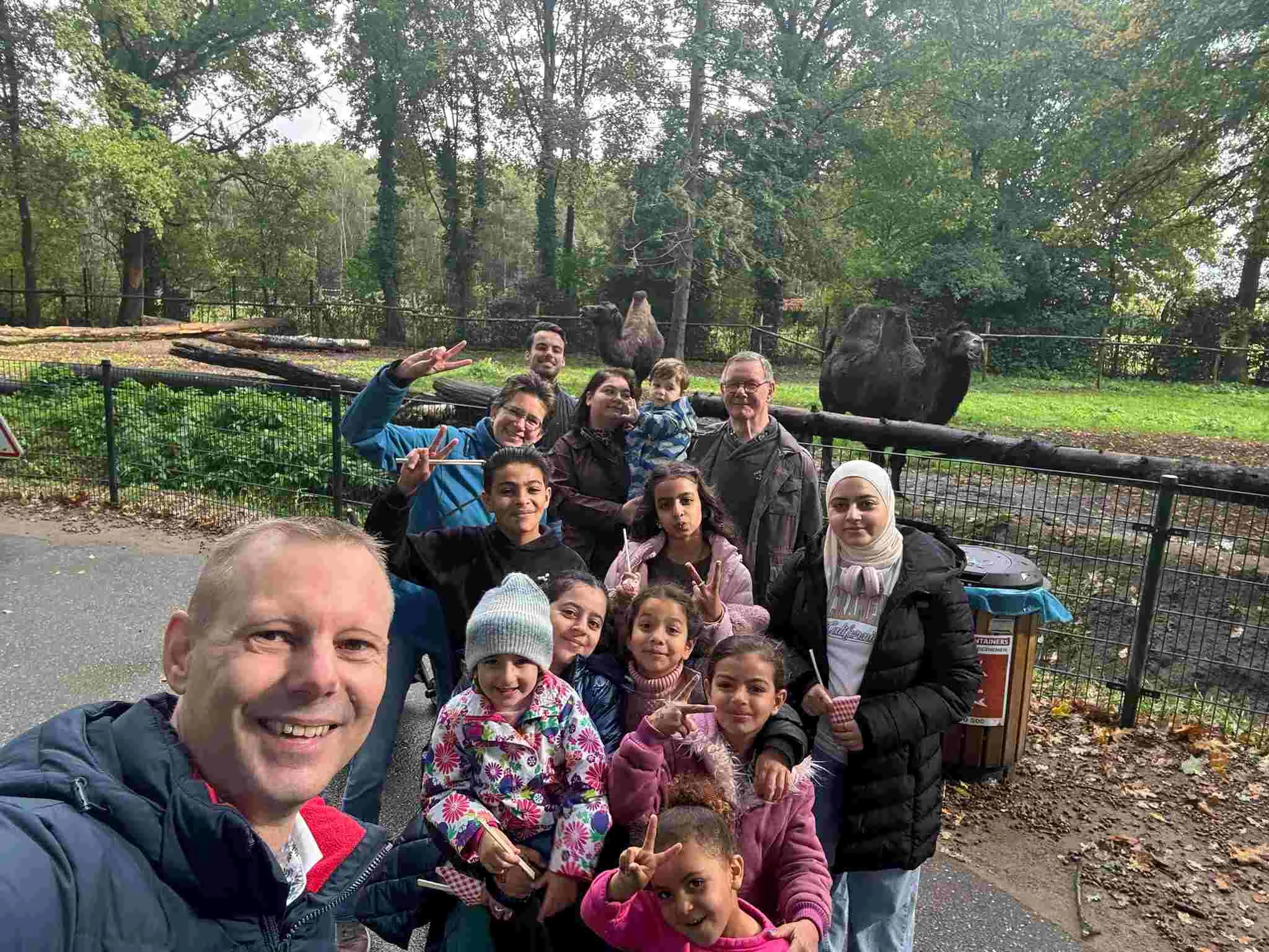 GL & PvdA Veldhoven Bezoek COA aan Veldhoven Zoo Oerle
