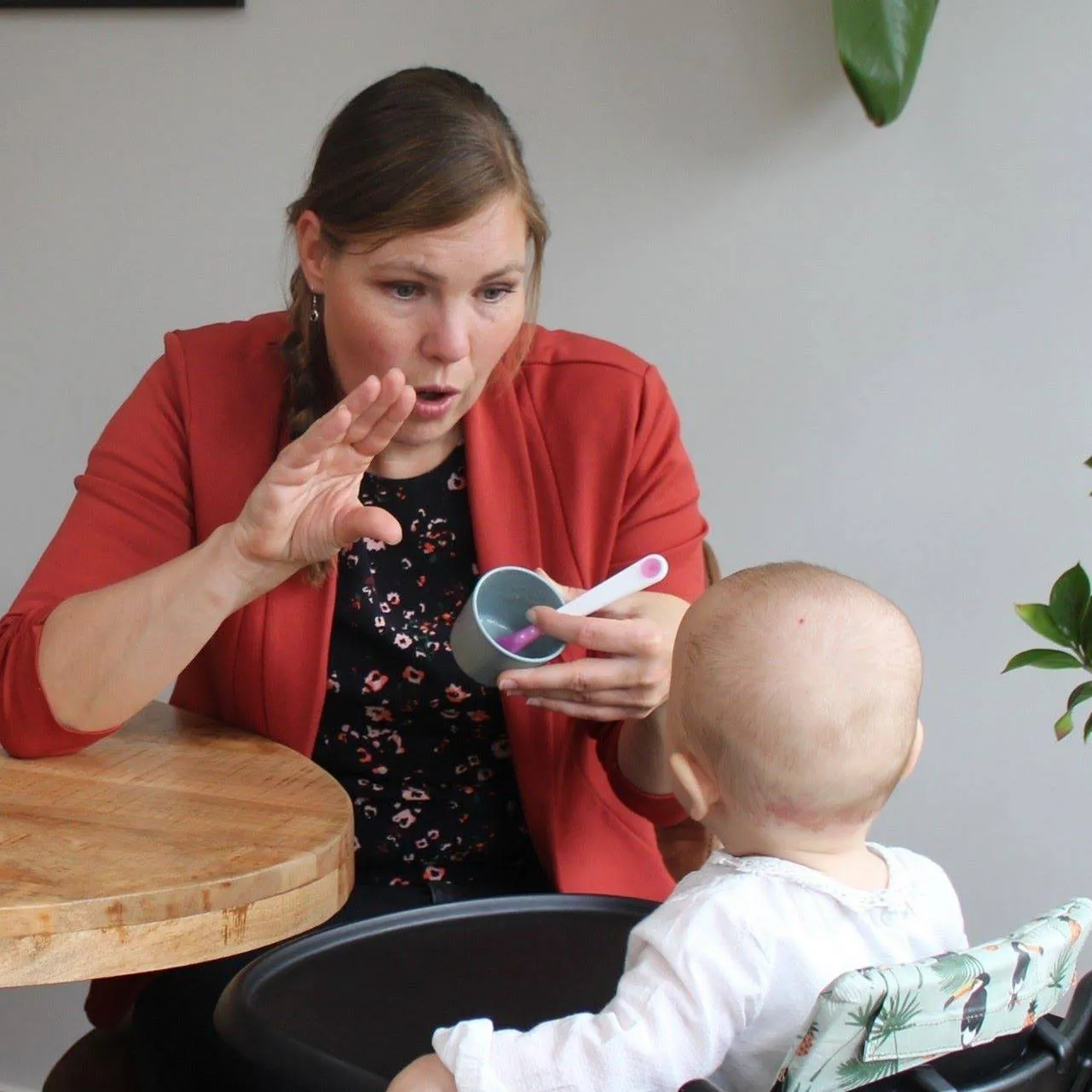 Marjolein Dekker - Babygebaren prive foto