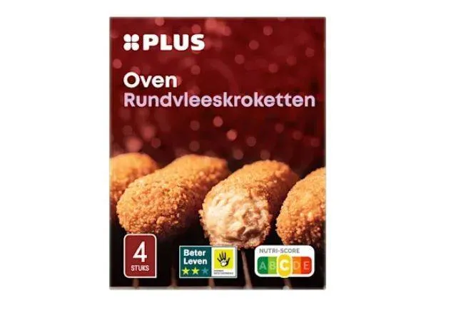 PLUS oven rundvleeskroketten