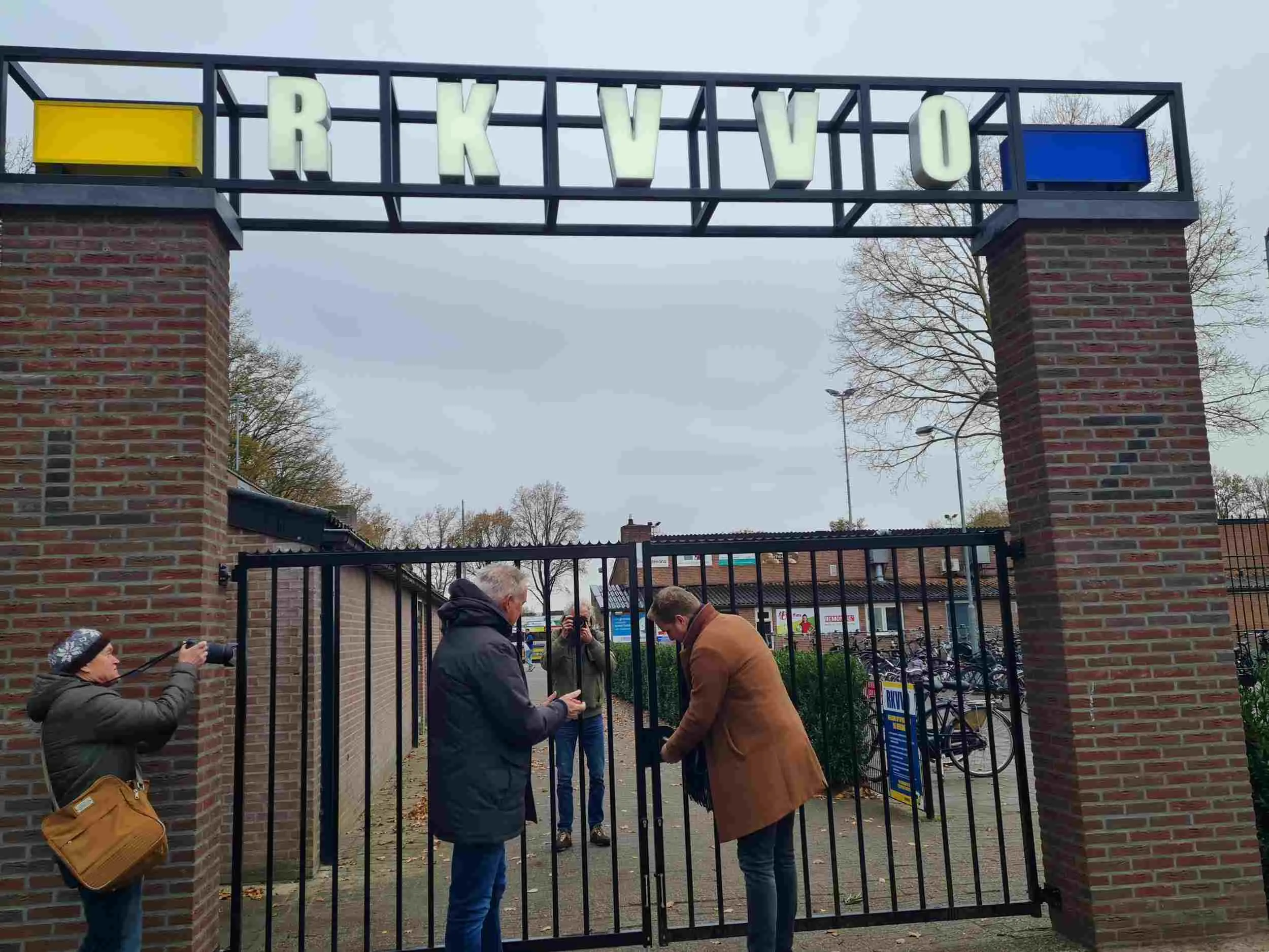 Opening poort RKVVO