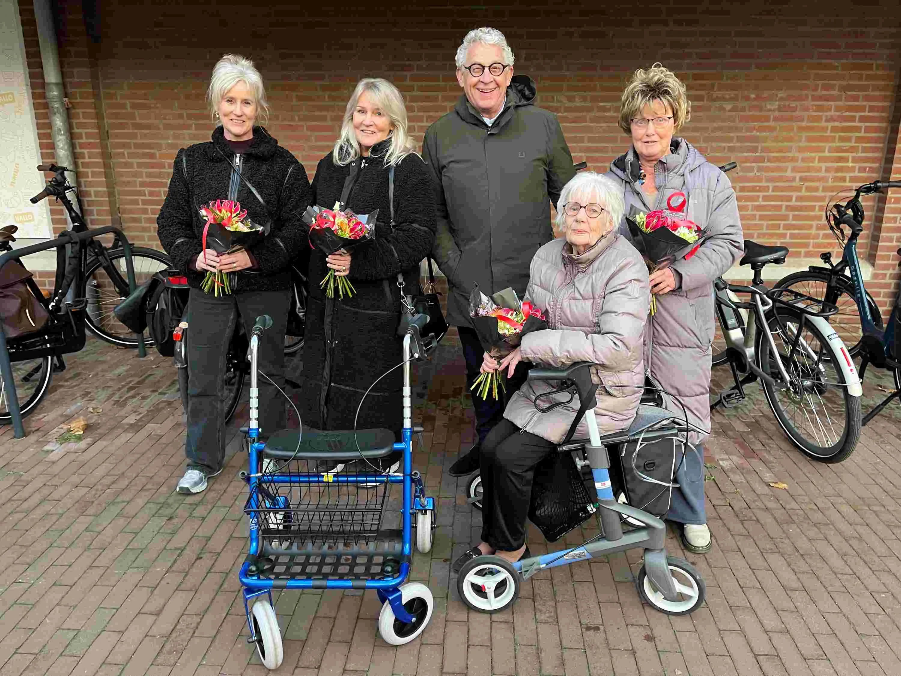 Deelrollator in Citycentrum