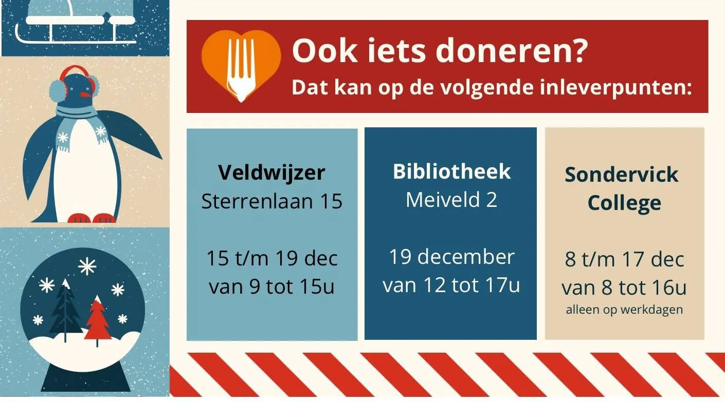 Voedselbank Geef een kerstpakket