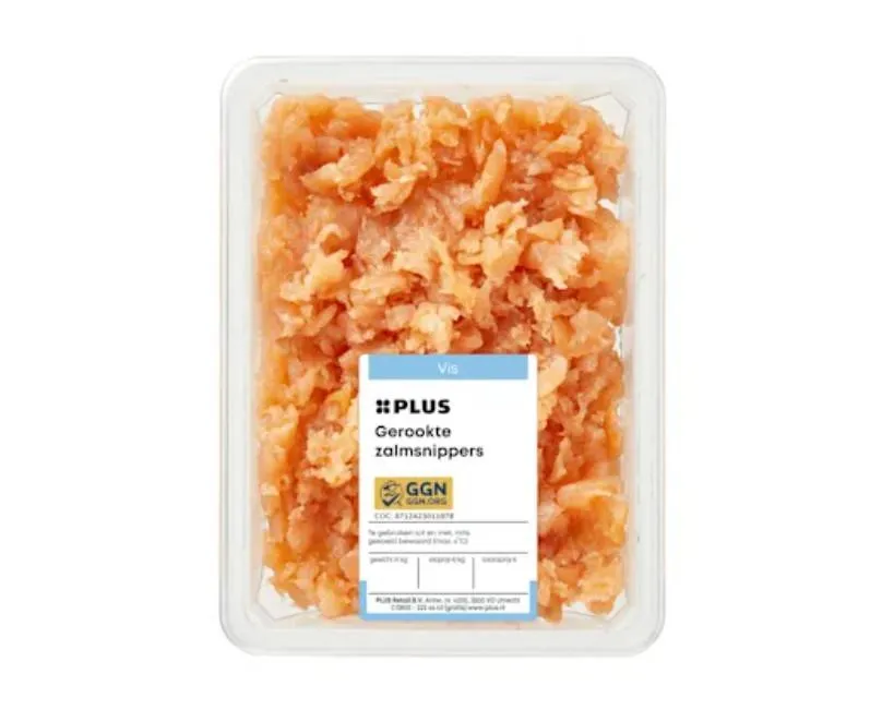PLUS gerookte zalmsnippers