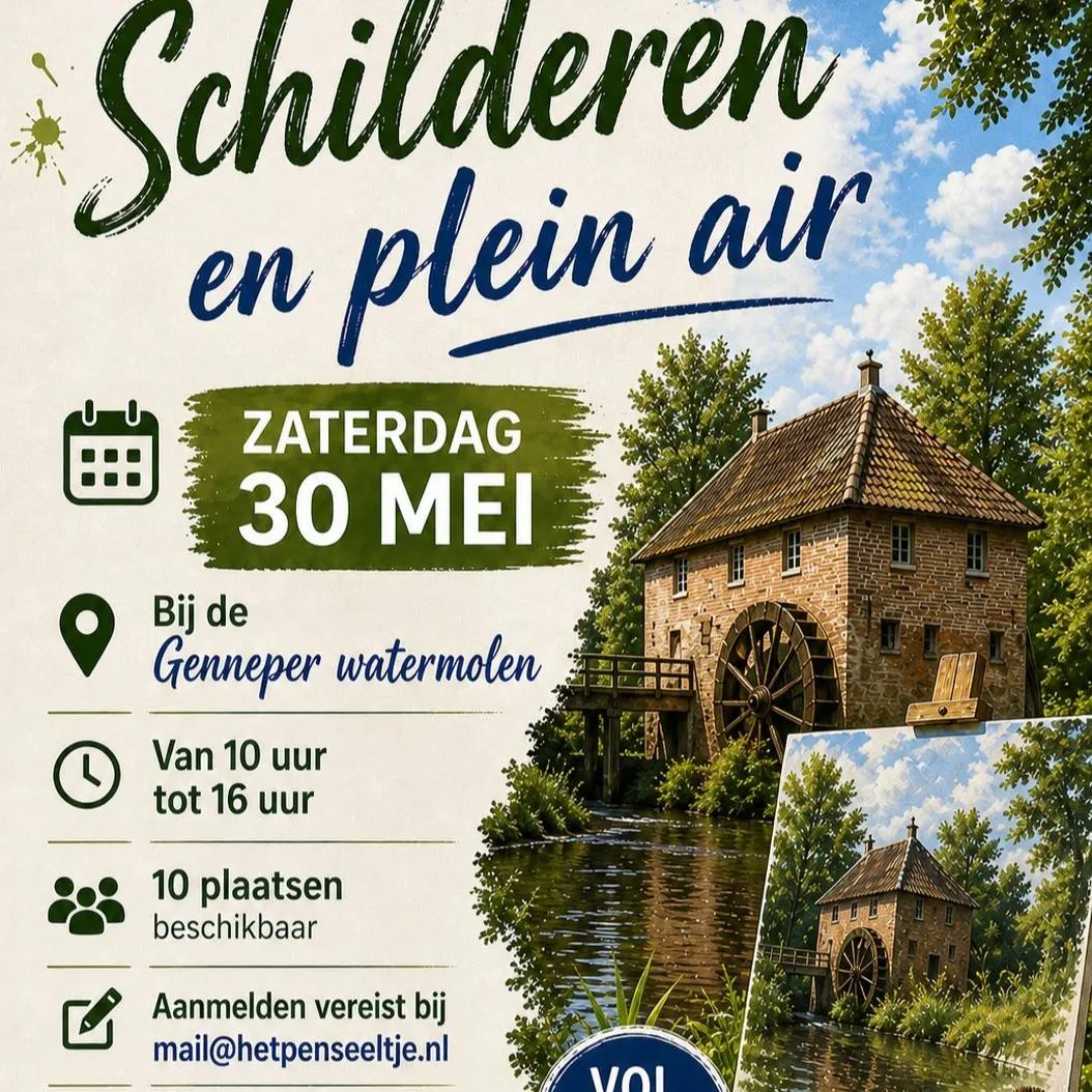 flyer buiten schilderen