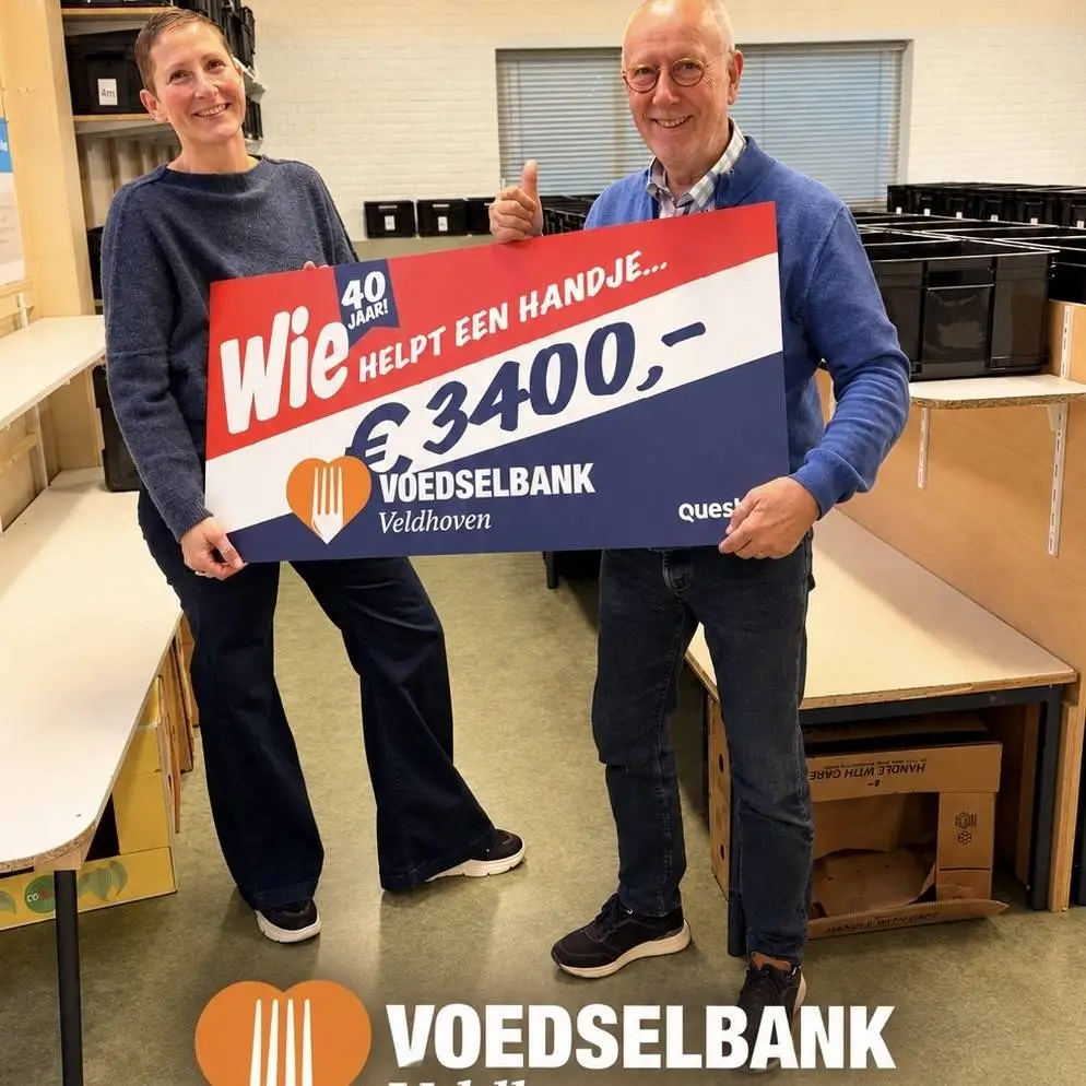 Cheque Wie voor Voedselbank