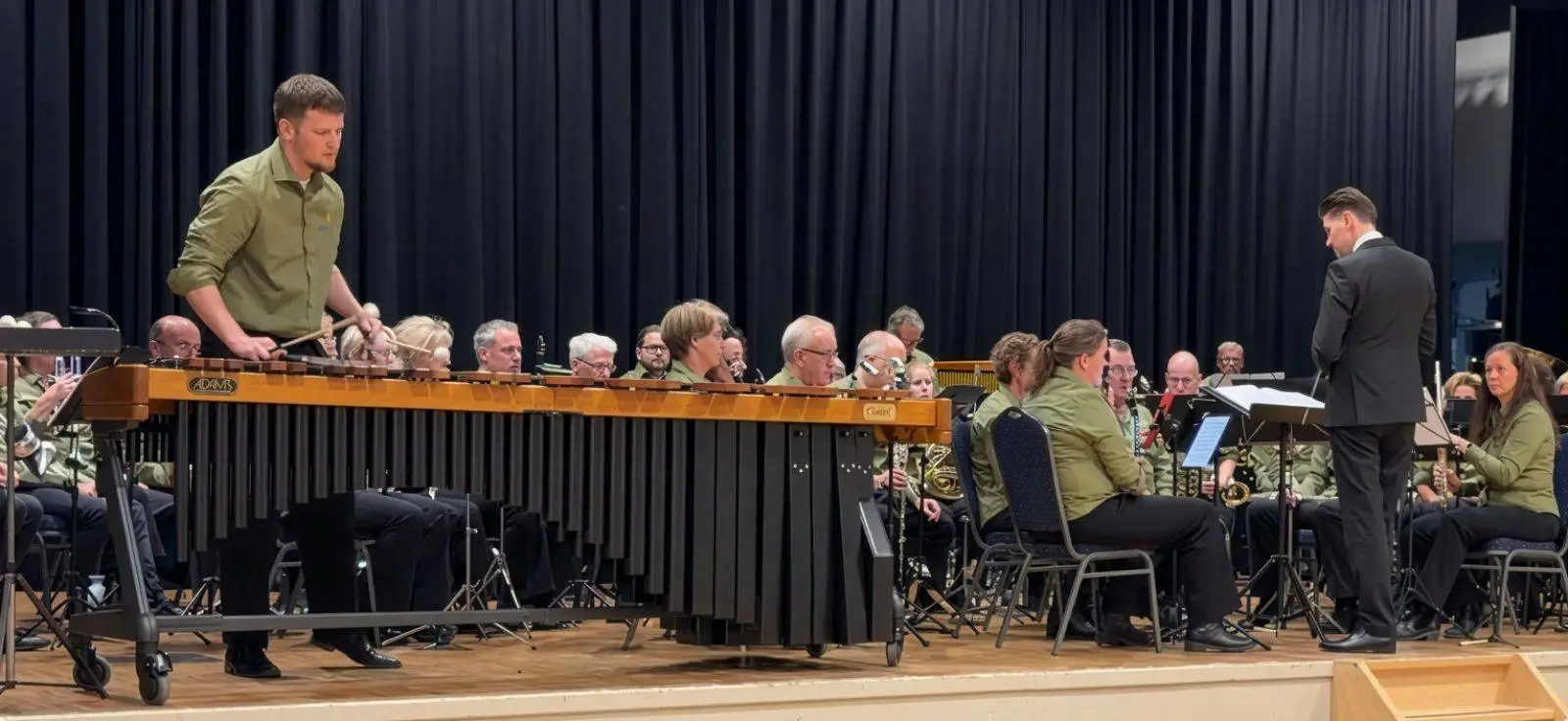 Luuk op basmarimba