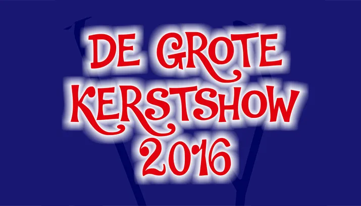 affiche kerstshow banner
