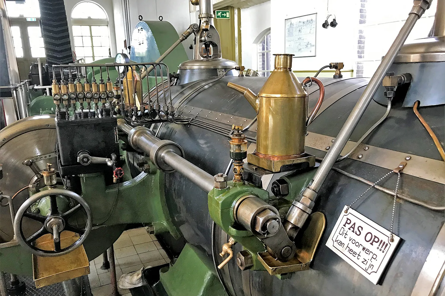 de 500 pk stoommachine