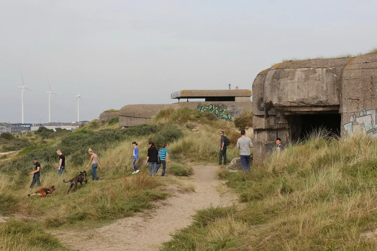 ijmuiden rauw aan zee bunkerroute foto ko van leeuwen