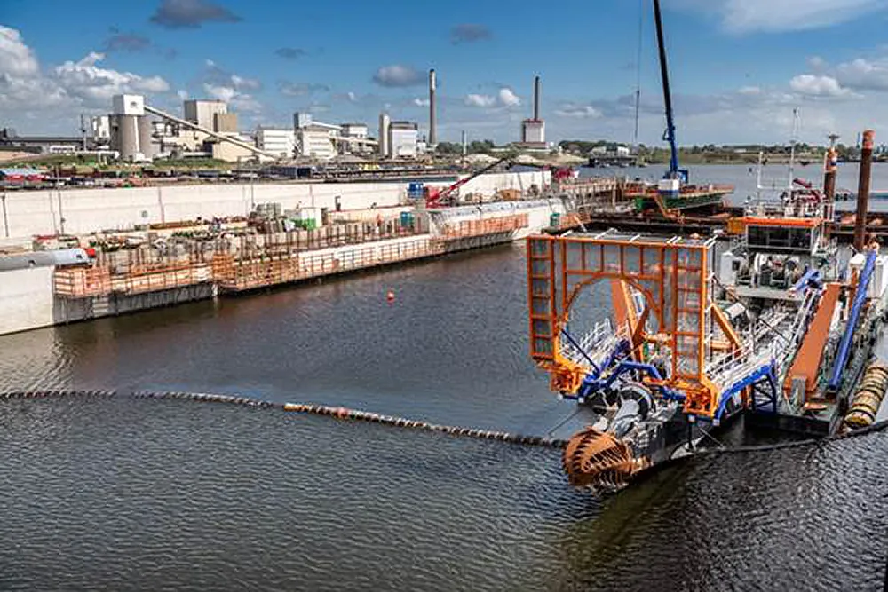 uitgraven zeesluis ijmuiden rws