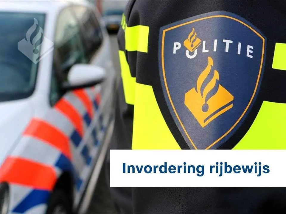 politie rijden onder invloed