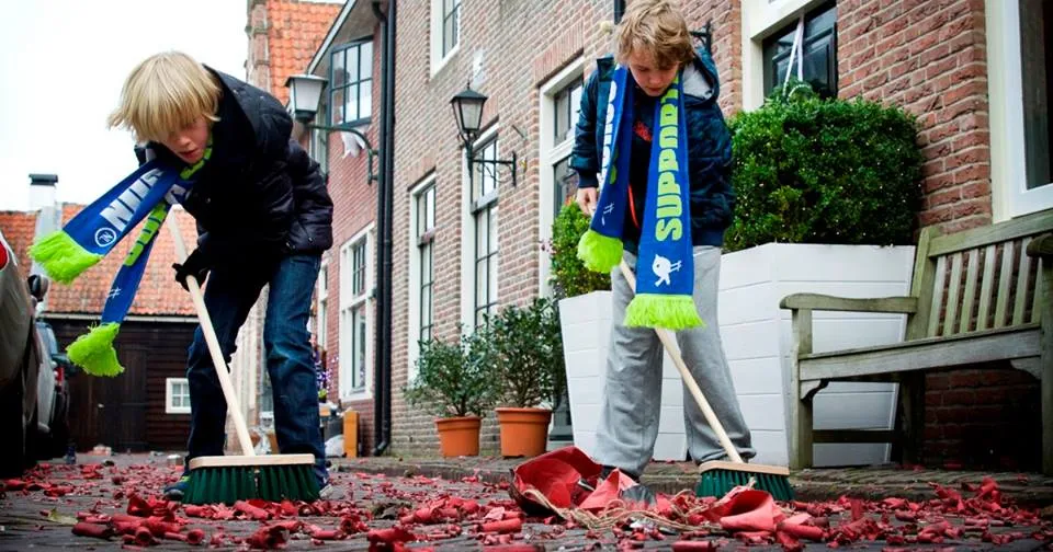 support schoon vuurwerk