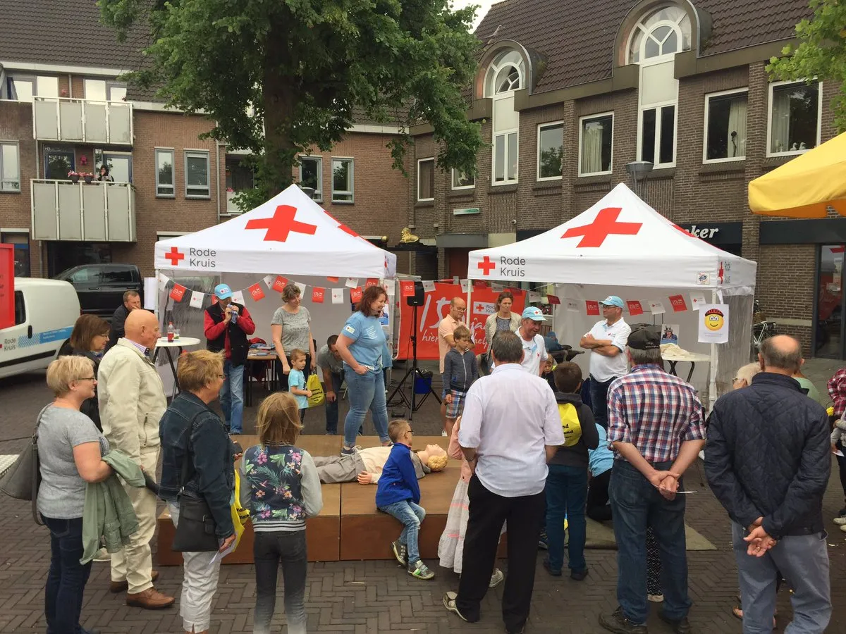 verkeersmarkt via twitter rode kruis