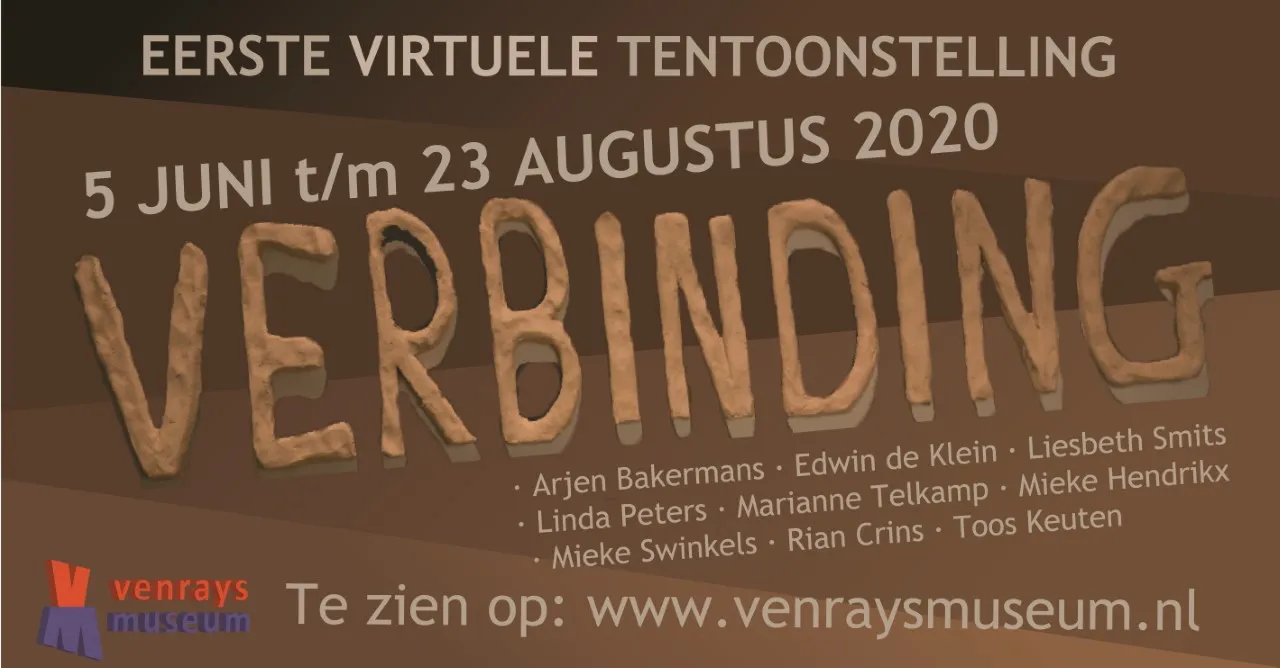 virtuele tentoonstelling verbinding poster