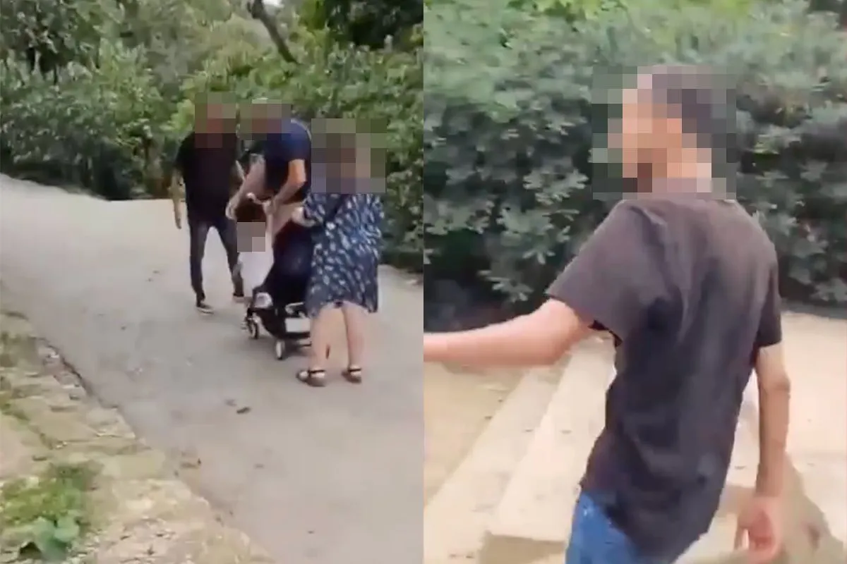 thumb vk boosmaak video van de dag man slaat baby in parkje in barcelona