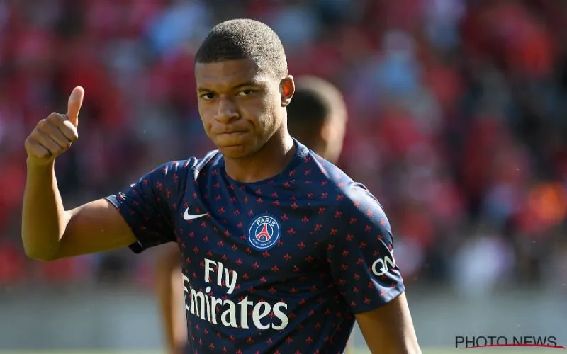 kylian mbappe duimpje