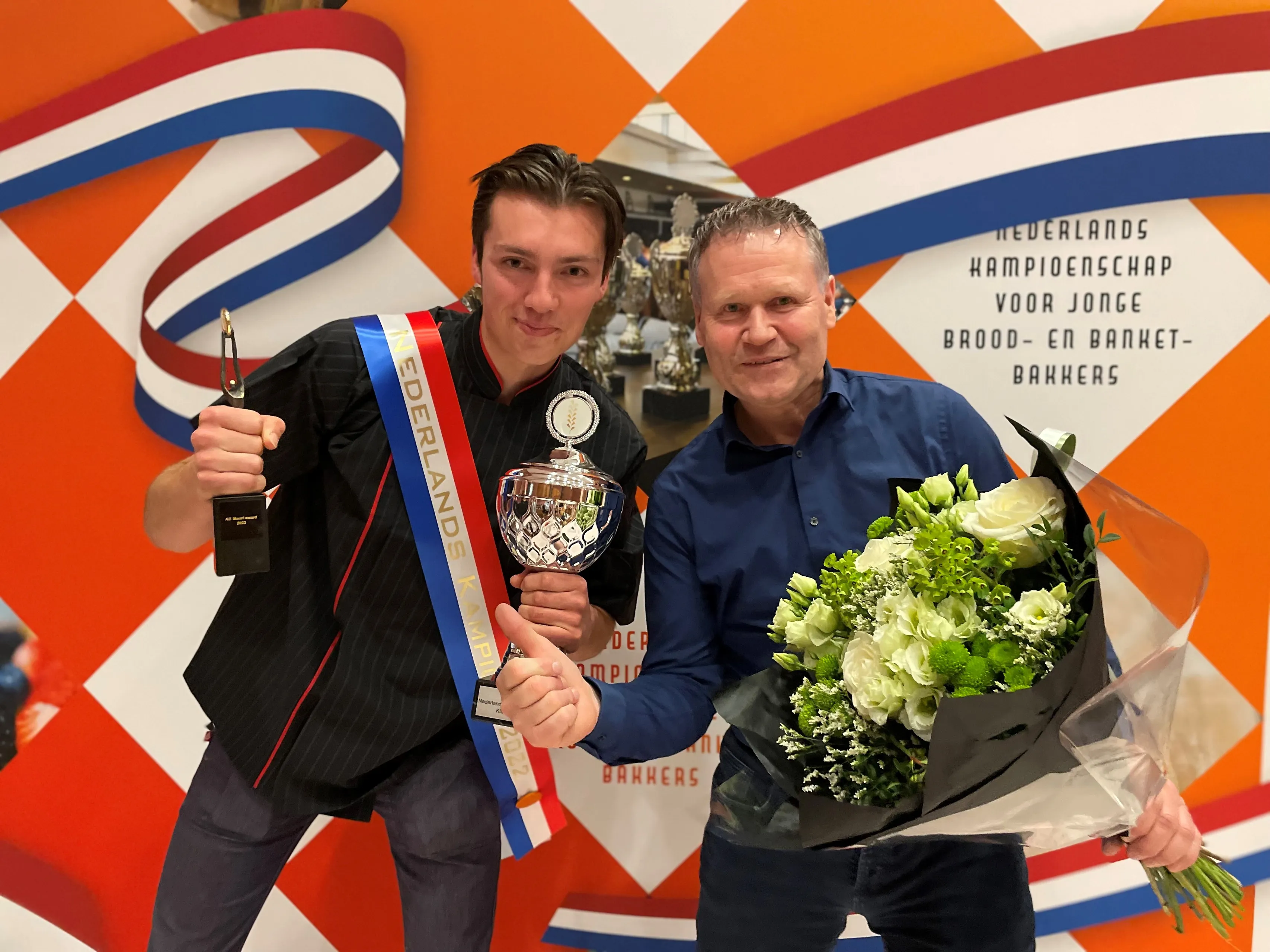 1 vlnr niels de rouw en docent martien verheijen