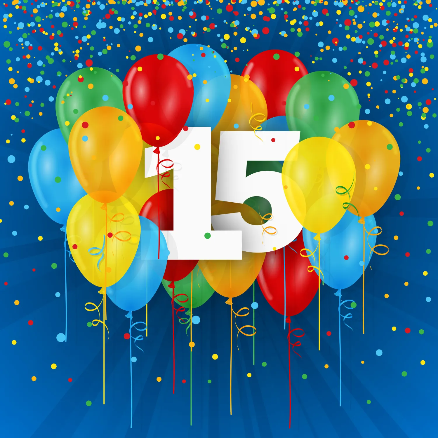 15 jaar os ballonnen