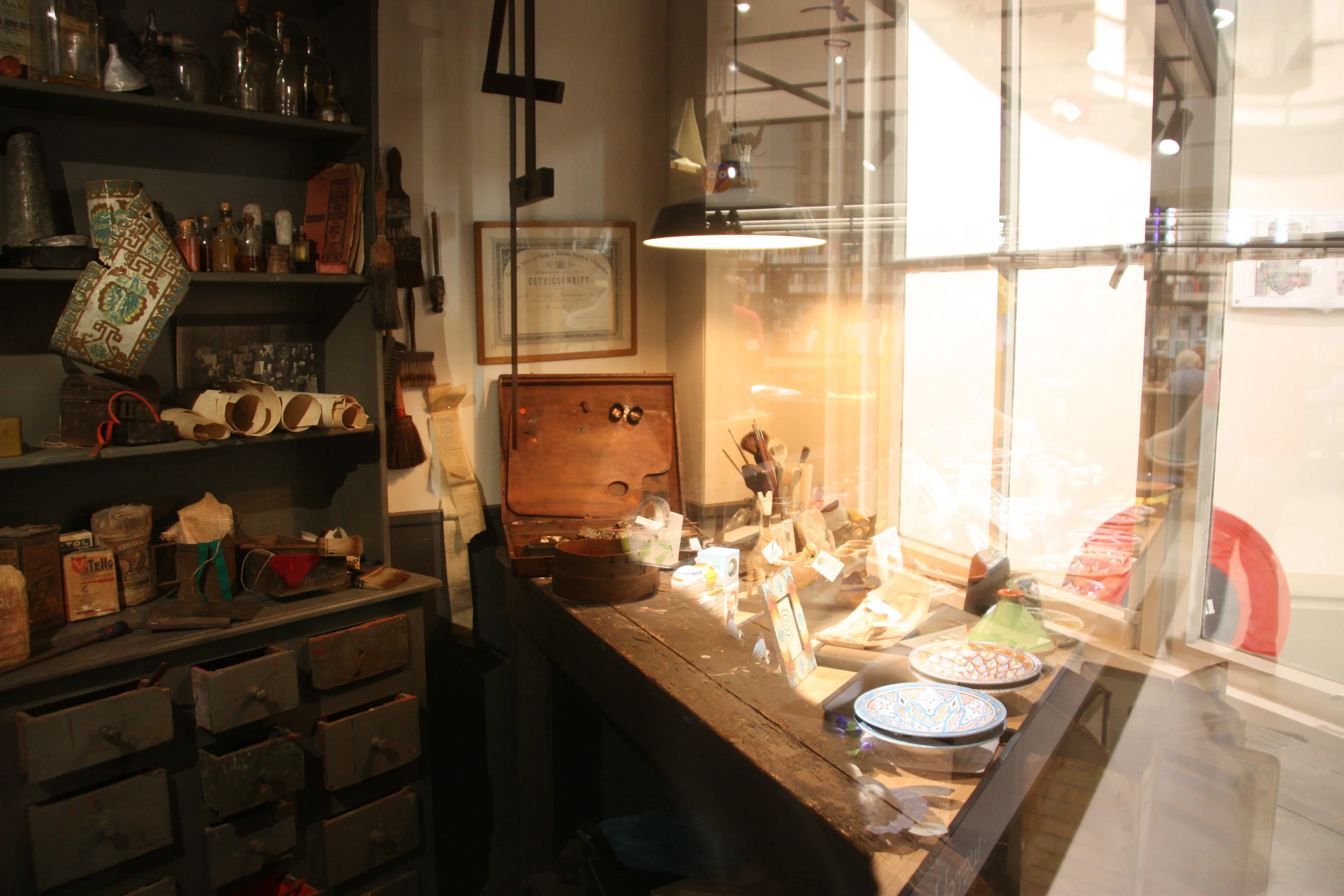 201112 schilderswinkel wim van hooff in de taalstraat