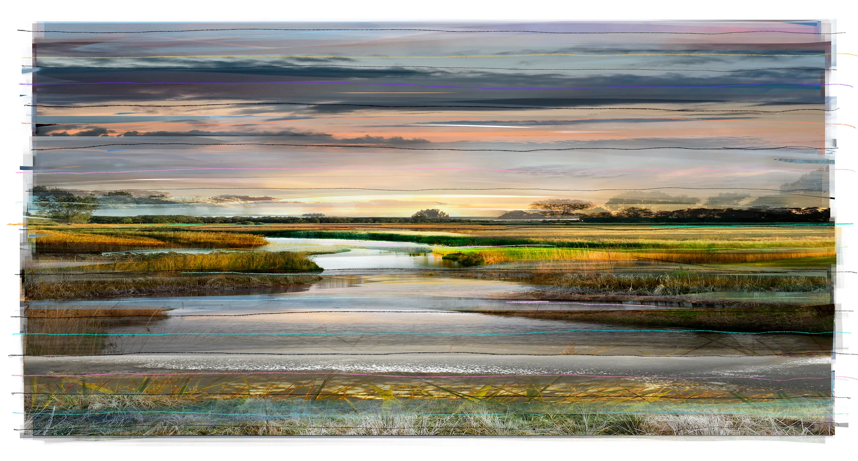 collected no62 bw 25x15cm