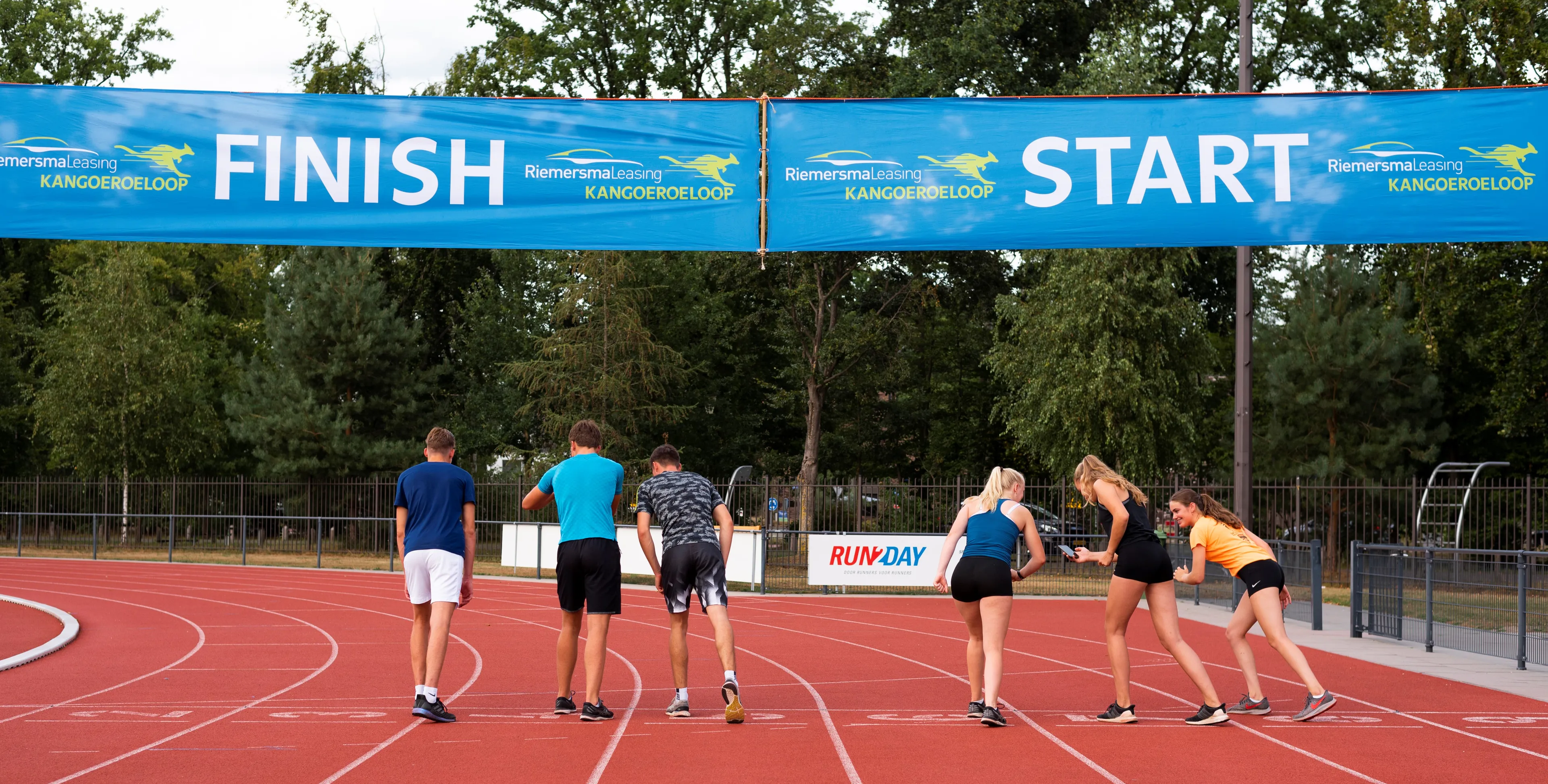 foto bij persbericht riemersma leasing kangoeroeloop 2020