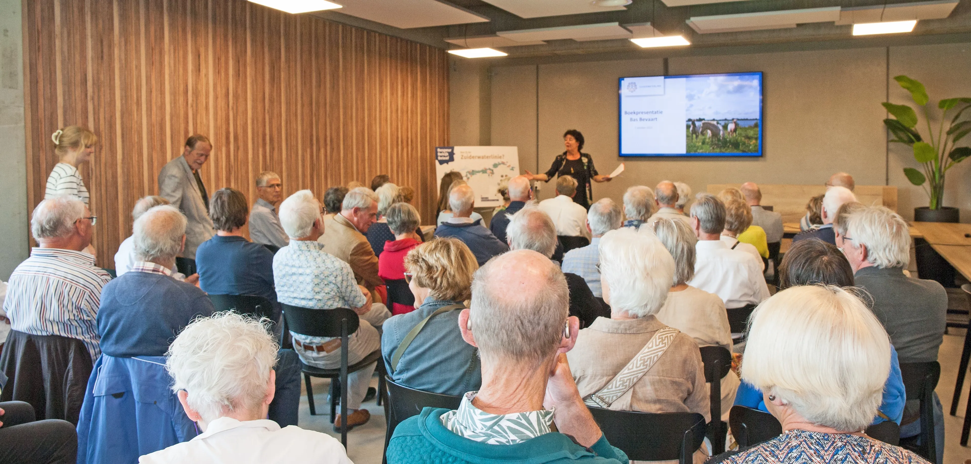 foto boekpresentatie alliantie zuiderwaterlinie
