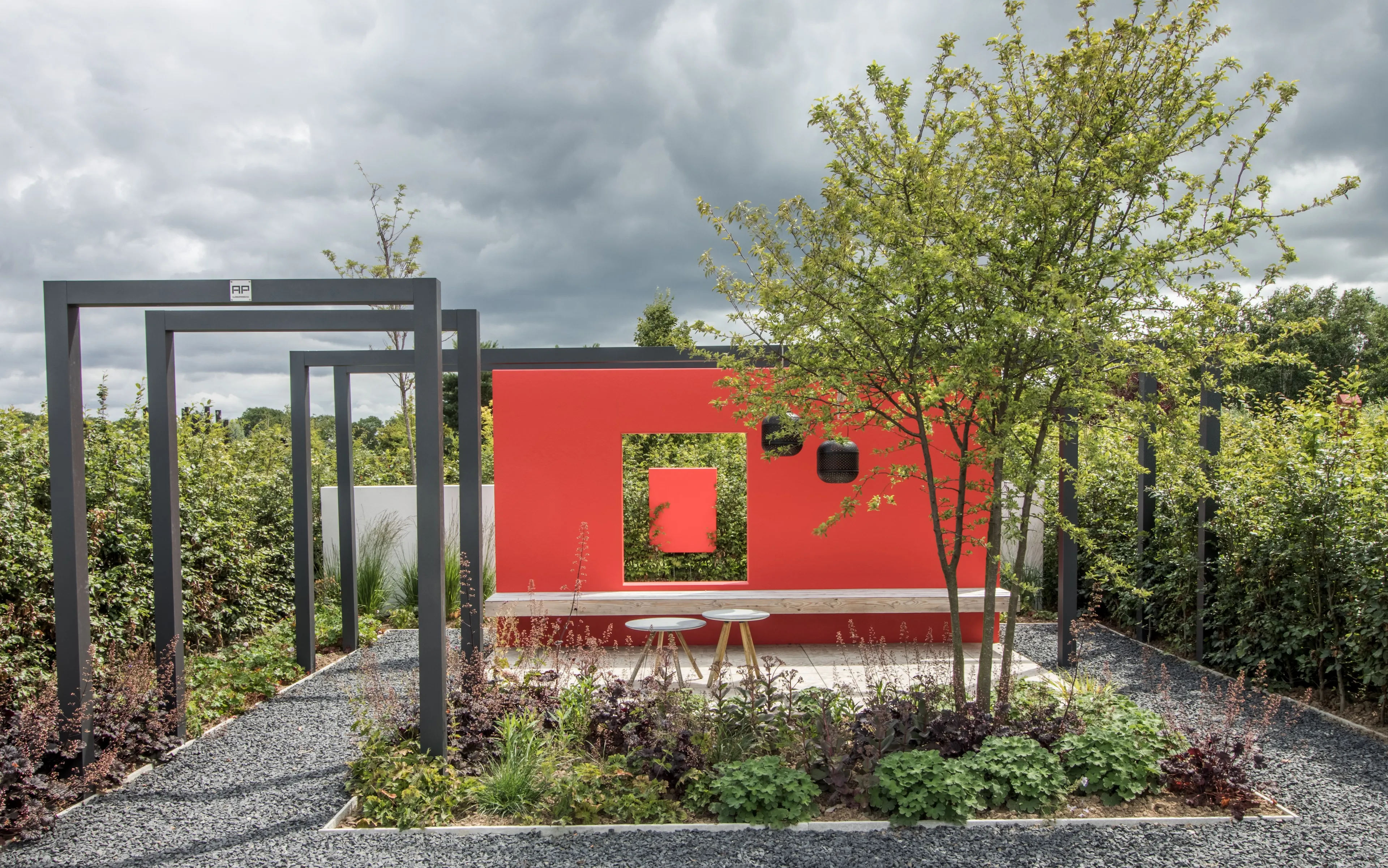 foto modeltuin bij persbericht