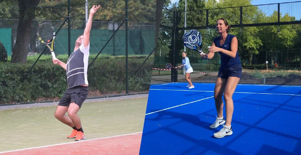 foto padel volwassenen