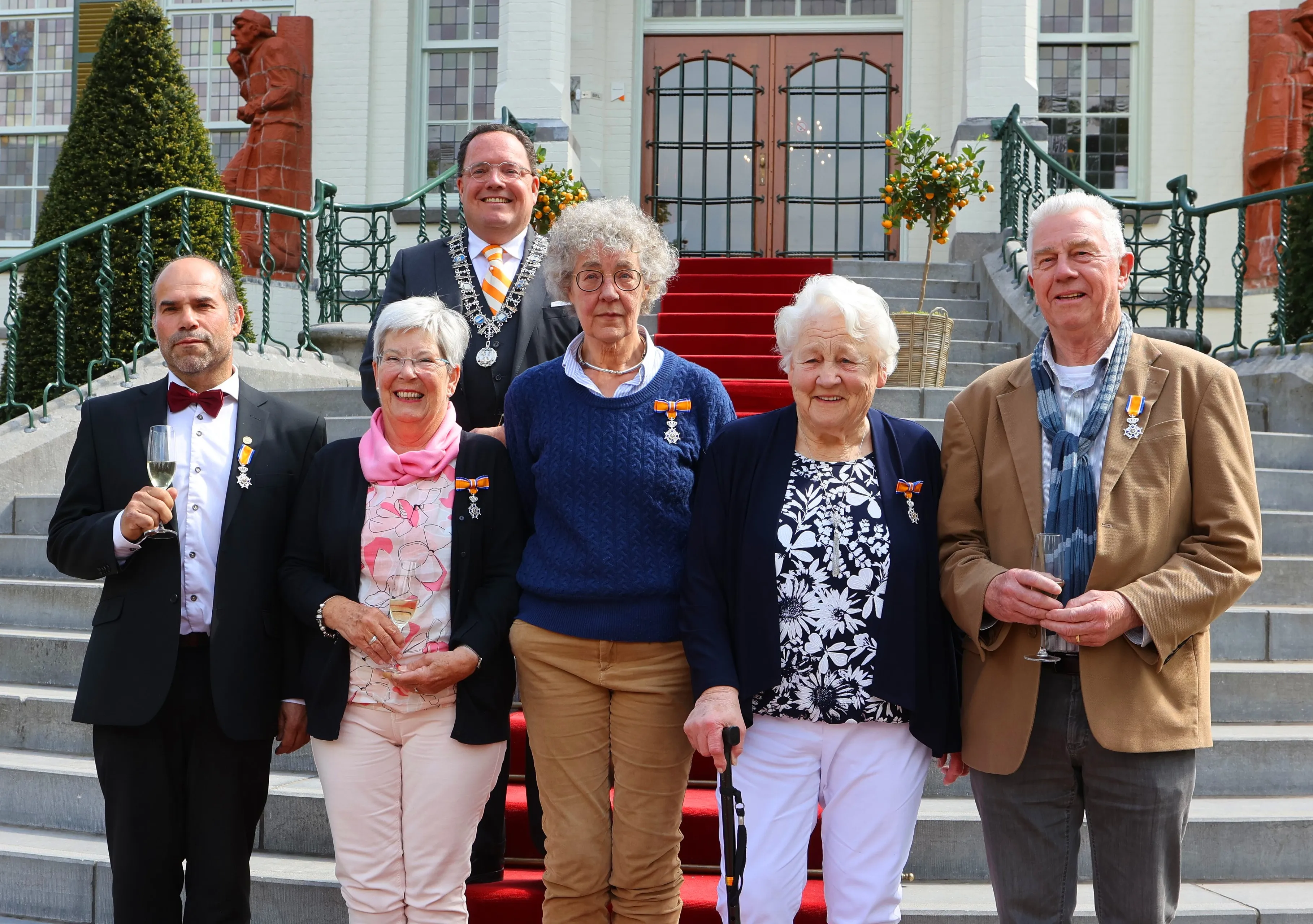 groepsfoto lintjes vught 2