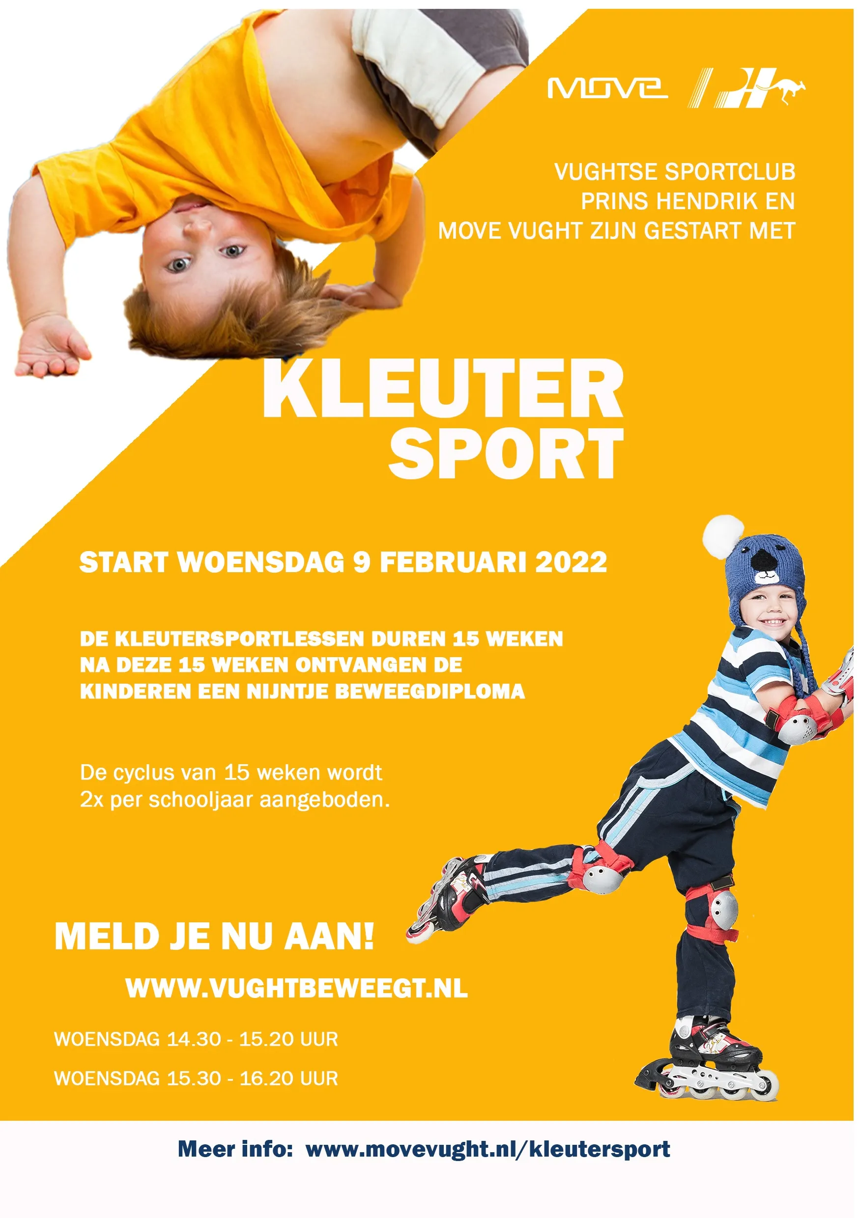 kleutersport flyer jan22 geel gedrukte media