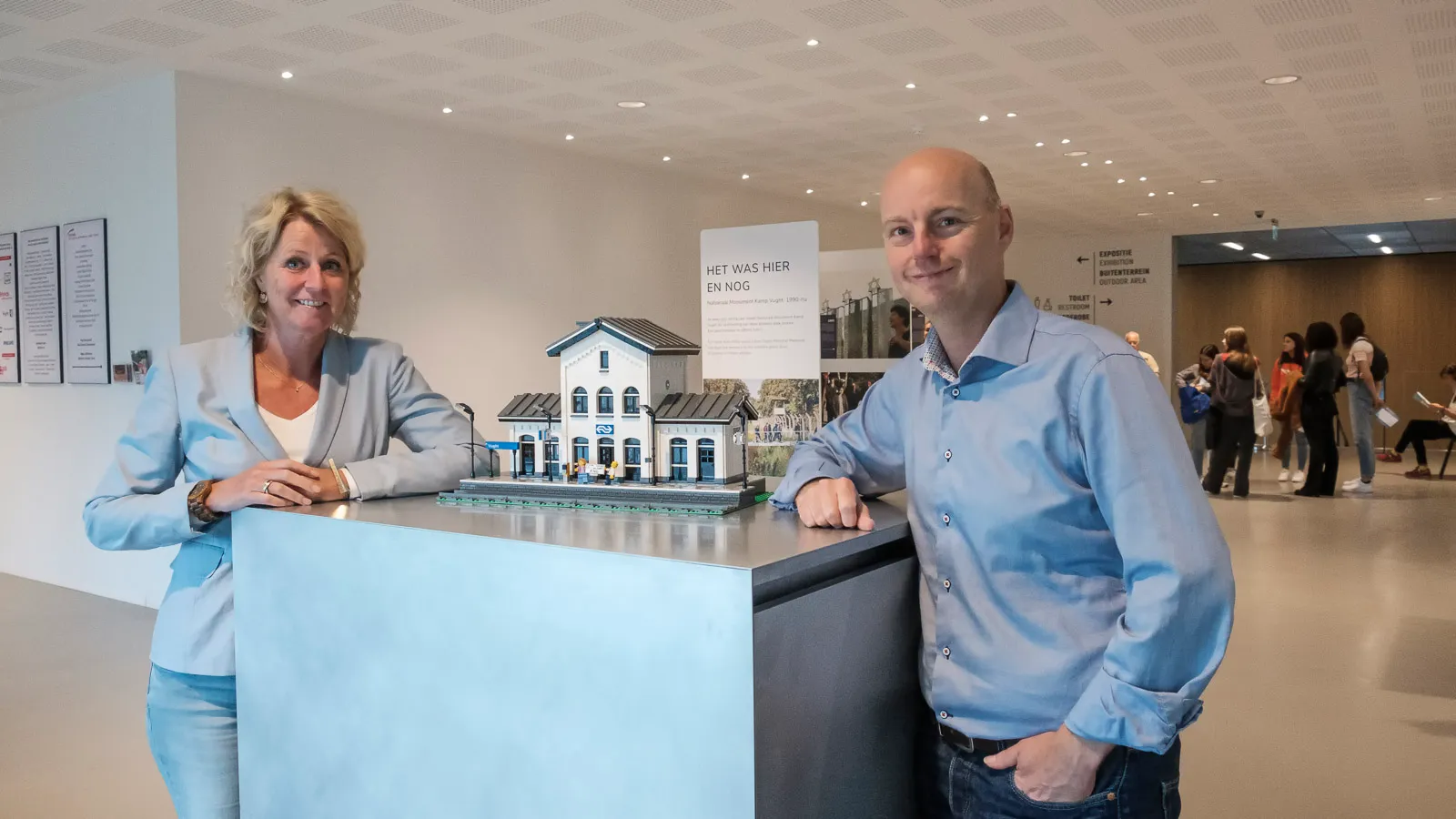 liesbeth prijt en christian van der ven nm kamp vught foto jan van de ven