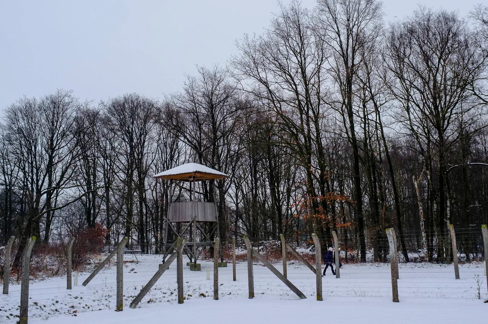 nm kamp vught in de sneeuw jan van de ven
