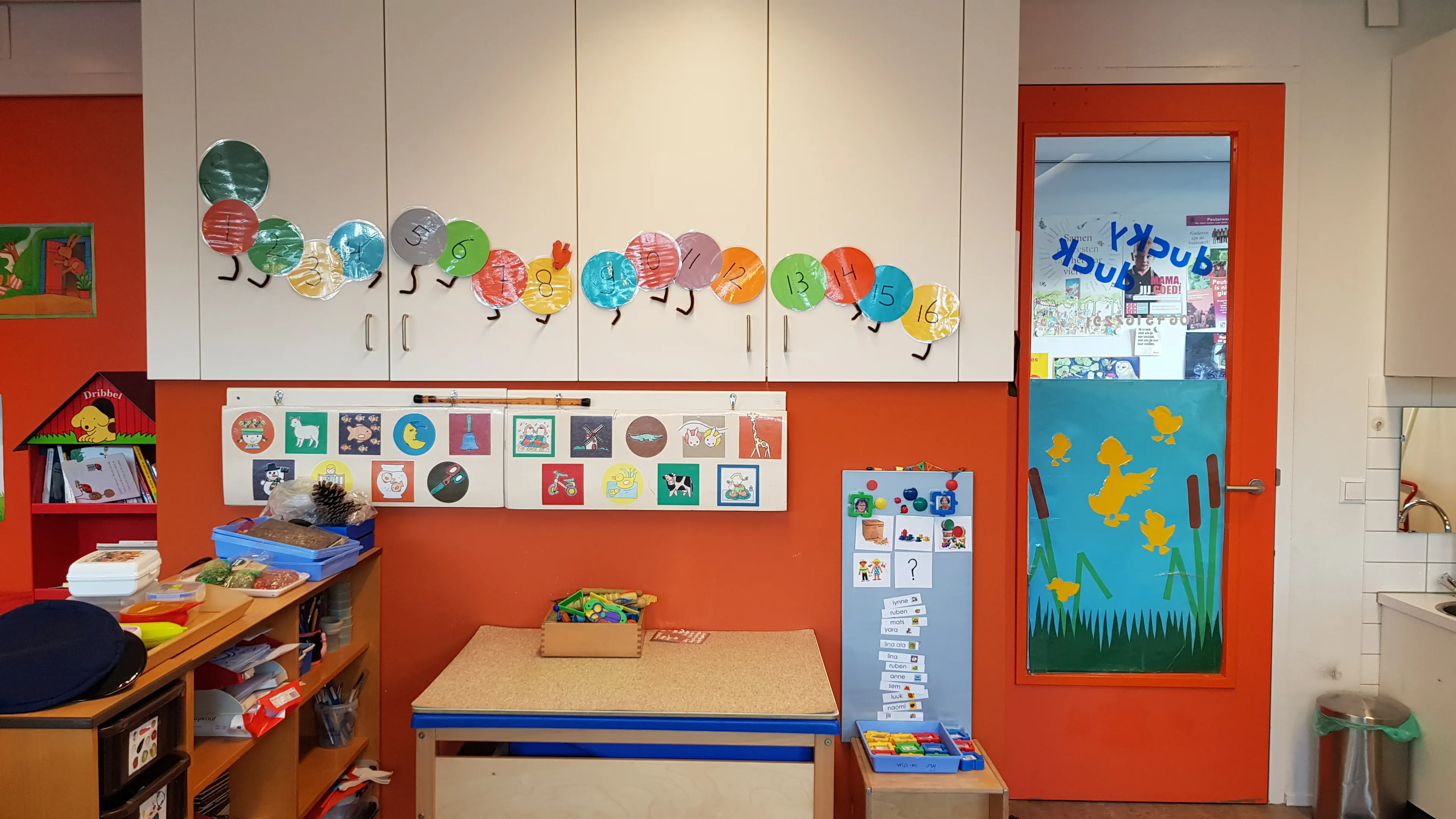 rekenworm ondersteunt visueel het rekenen