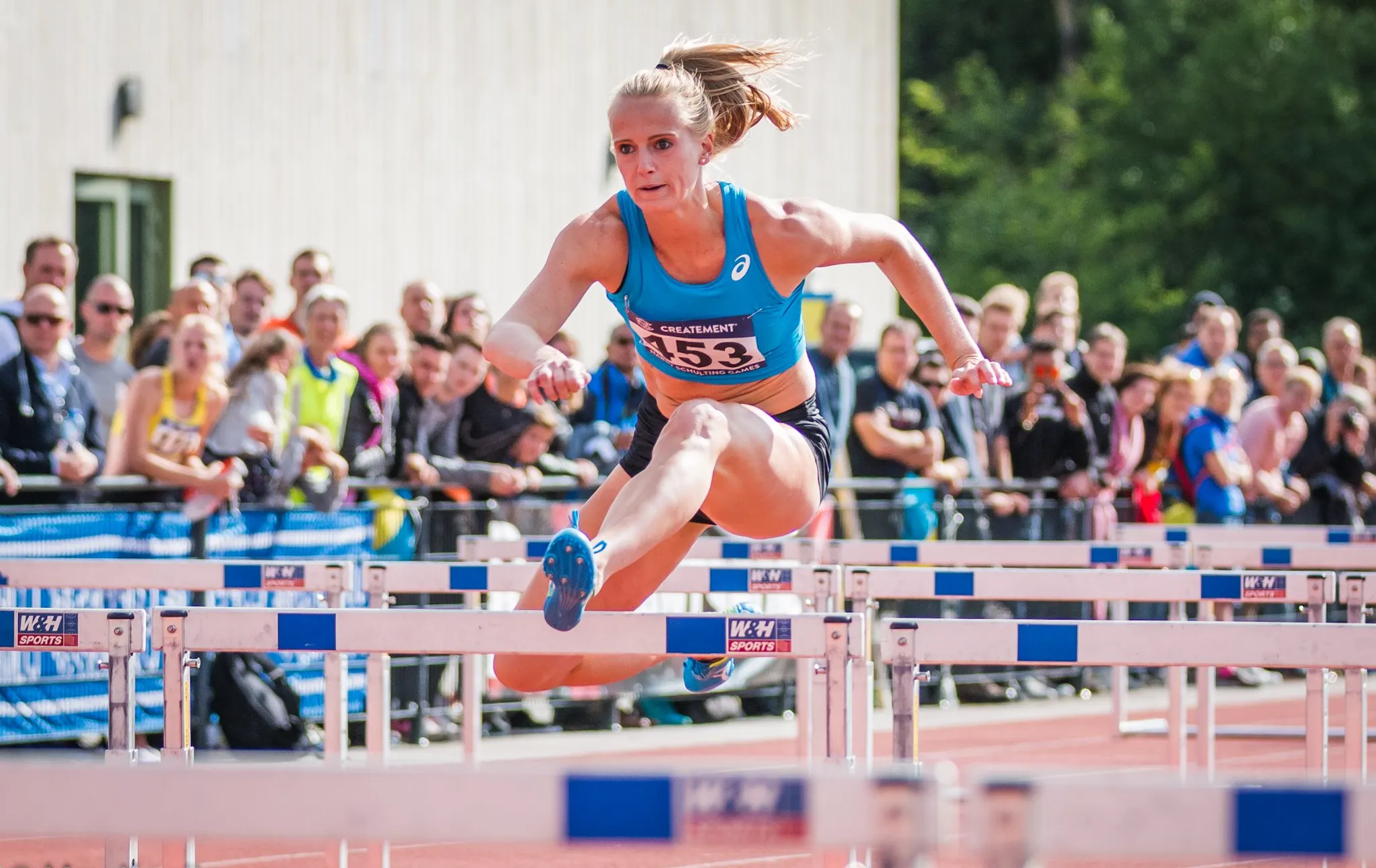 topatletiek bij harry schulting games op hemelvaartsdag