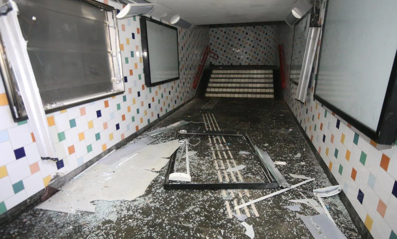 vernielingen station vught 6