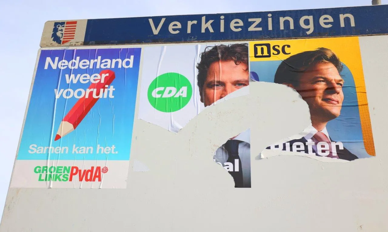 vernielingen verkiezingsposters vught 6
