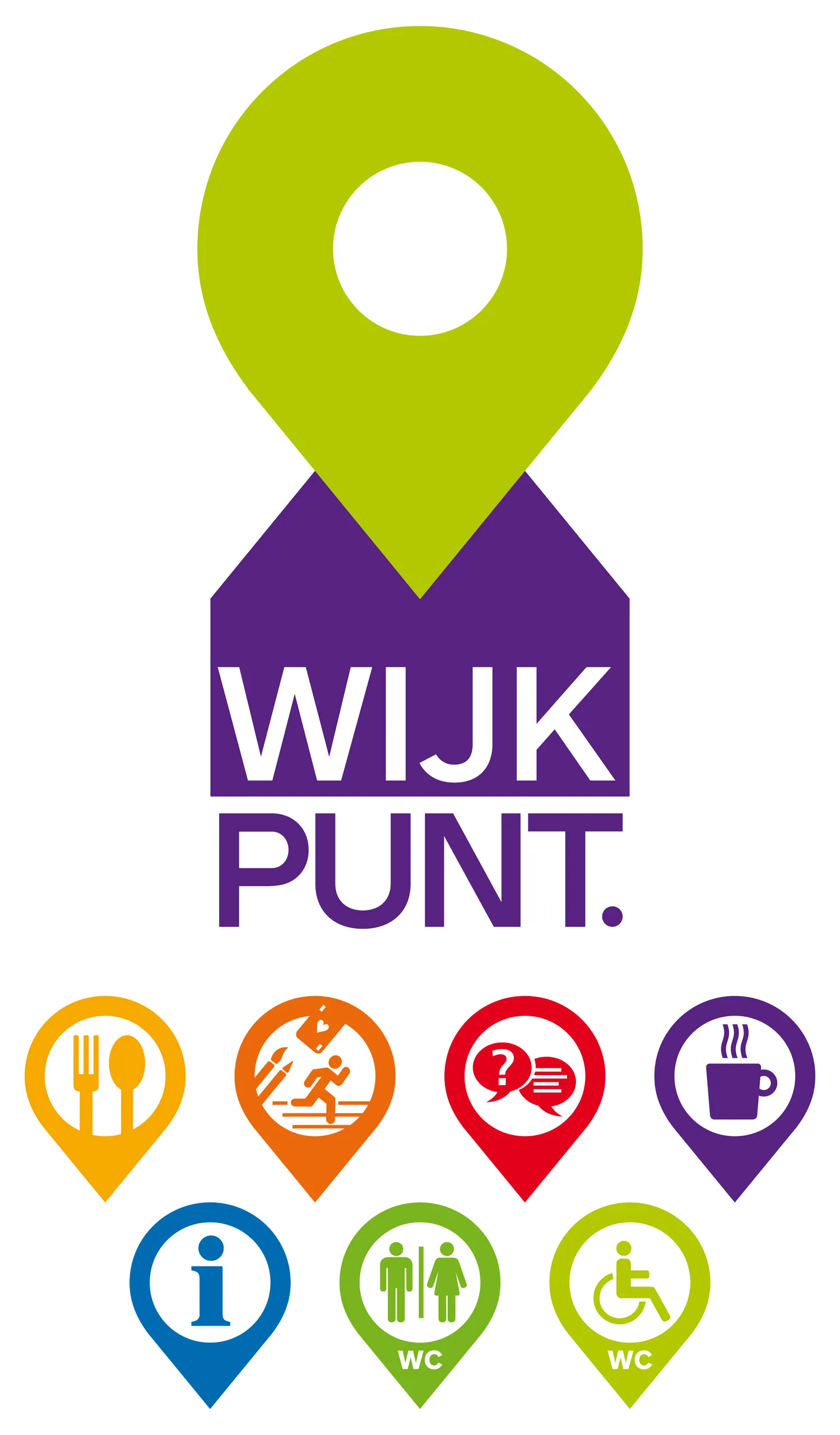 wijkpuntlogo groenpaars
