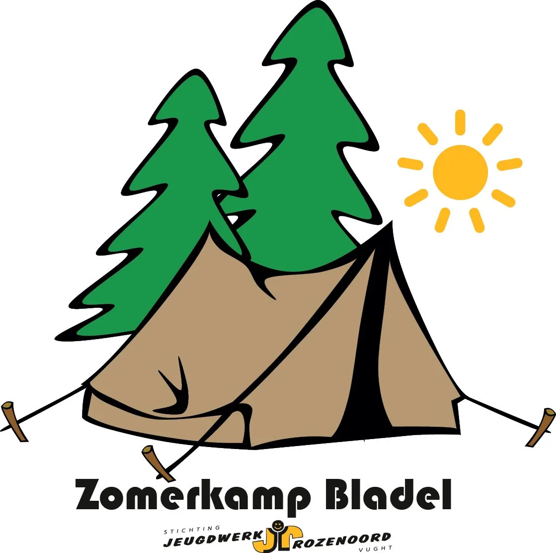 zomerkamp bladel kleur 1