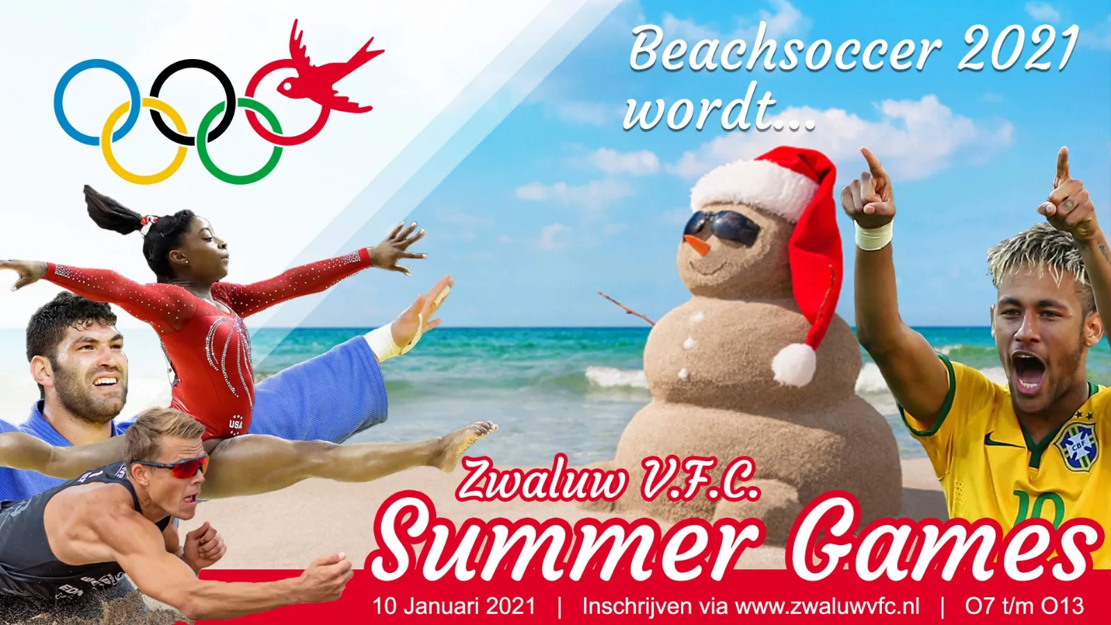 zwaluw v f c summer games vervangen beach soccer toernooi 2