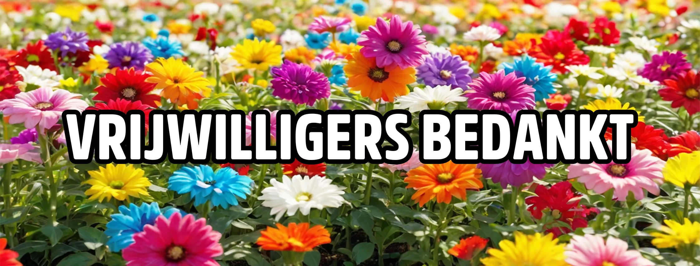 banner met tekst