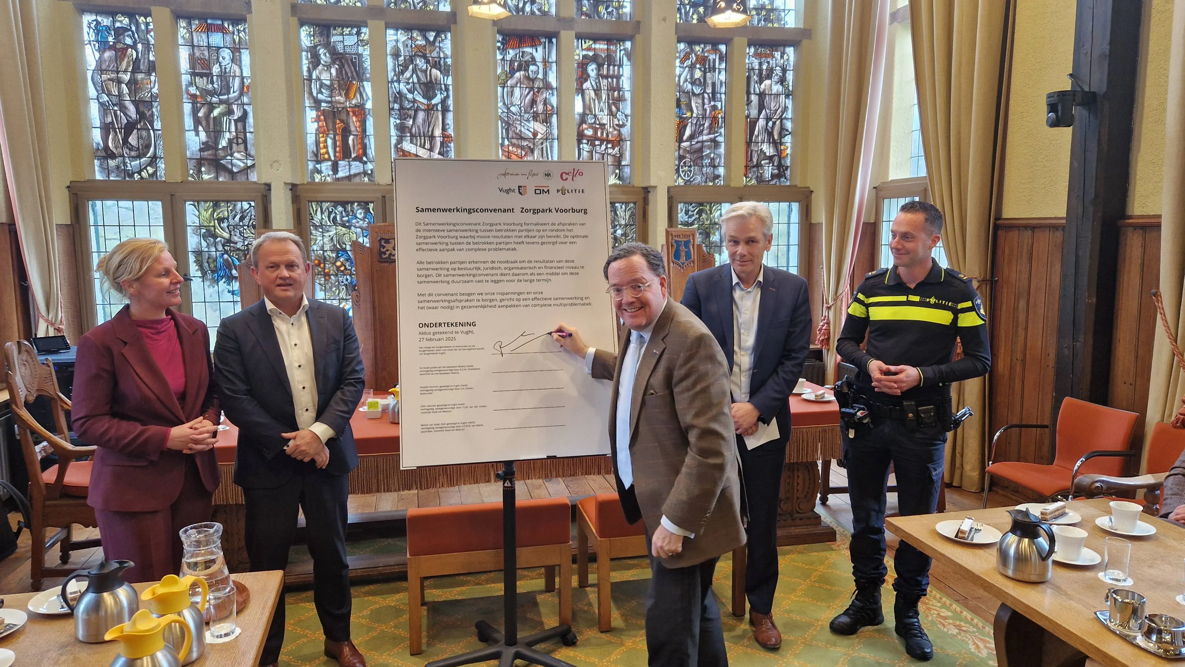 20250227 ondertekening samenwerkingsconvenant park voorburg
