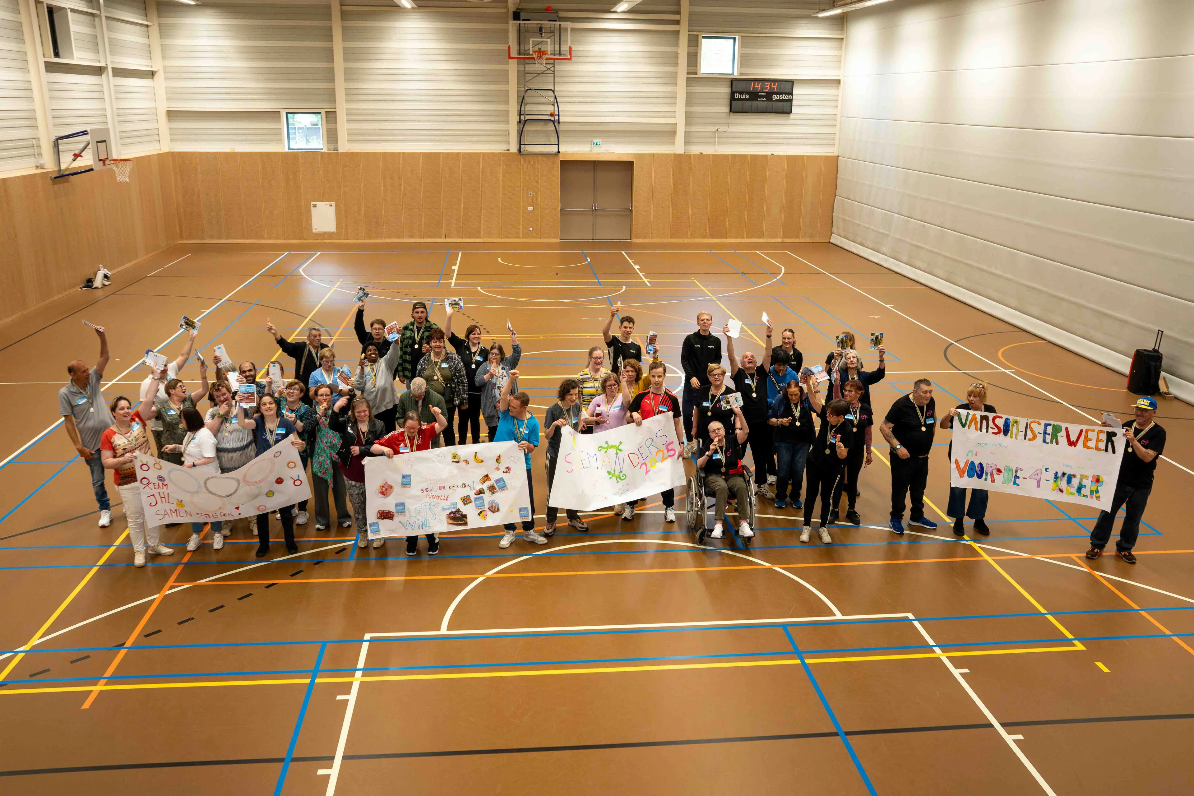 groepsfoto kick off