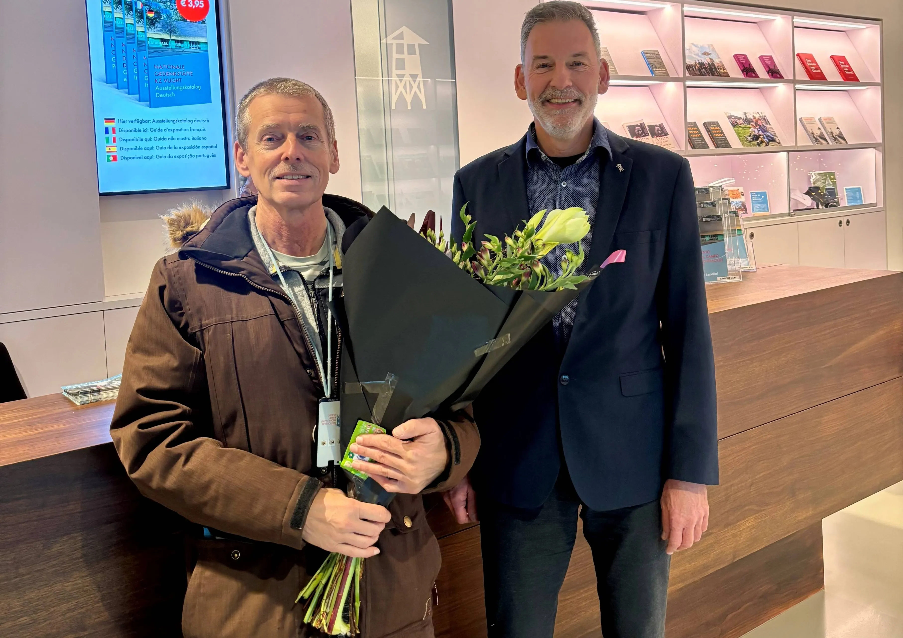 foto Wil Linschoten en Jeroen van den Eijnde