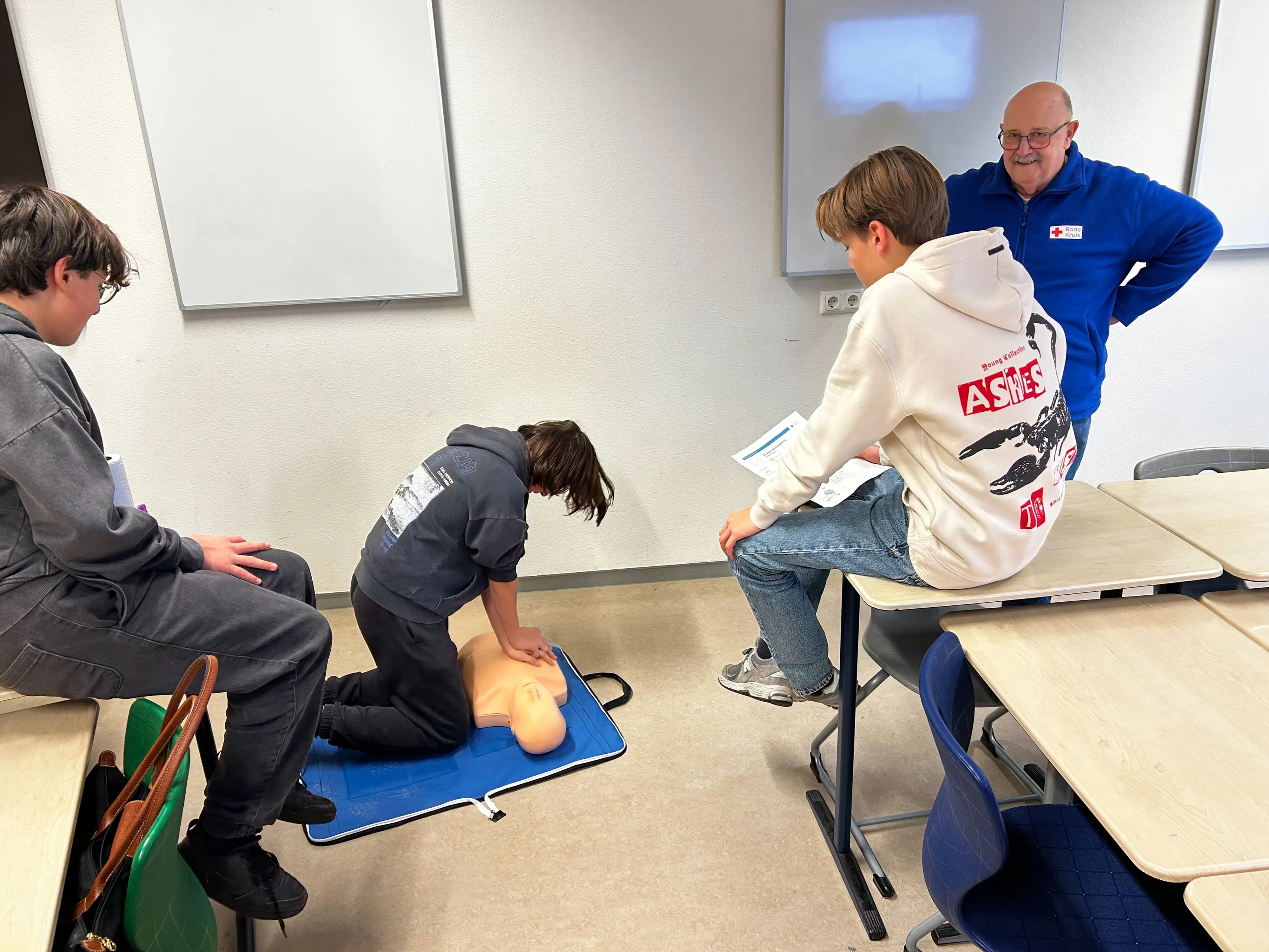 ehbo  Cursus Maurick college